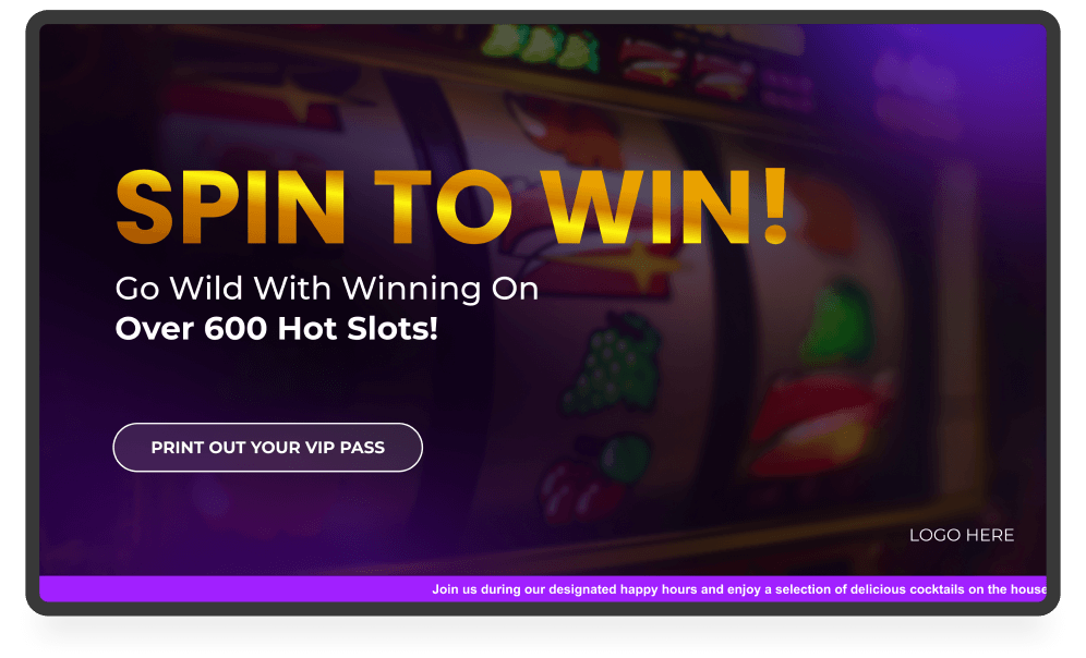 Casino ve oyun alanları yayın şablonu