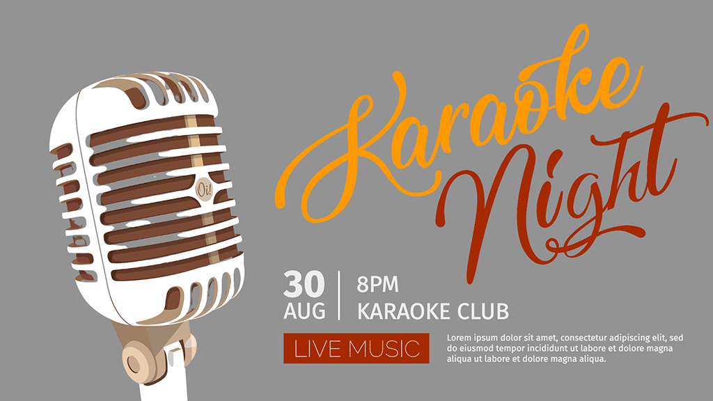 Karaoke Gecesi şablonu