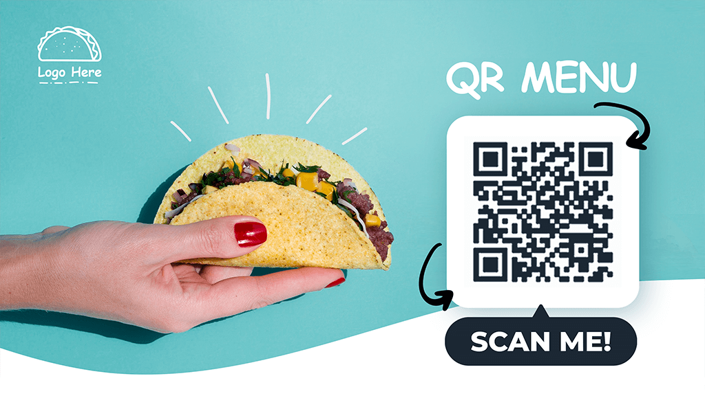 QR Menü şablonu